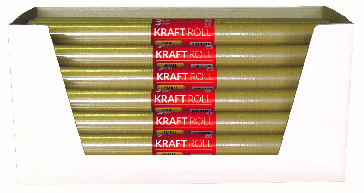 KRAFT PARCEL SMALL ROLL