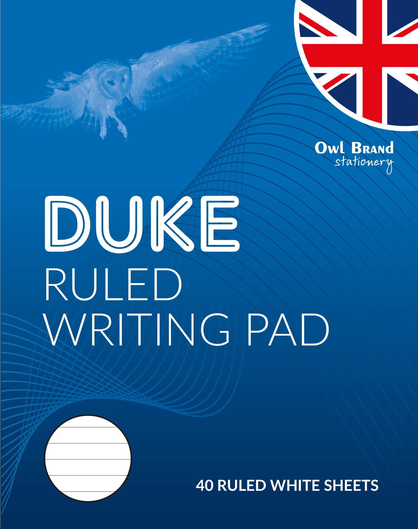 DUKE RULED WRITING PAD 40 SHEET