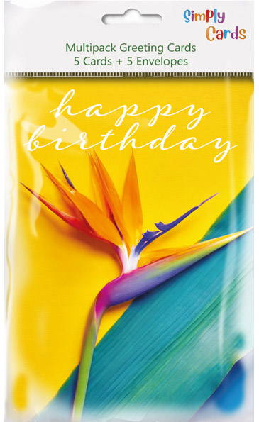 5pk Birthday - Bird of Paradise Flowers - Portrait