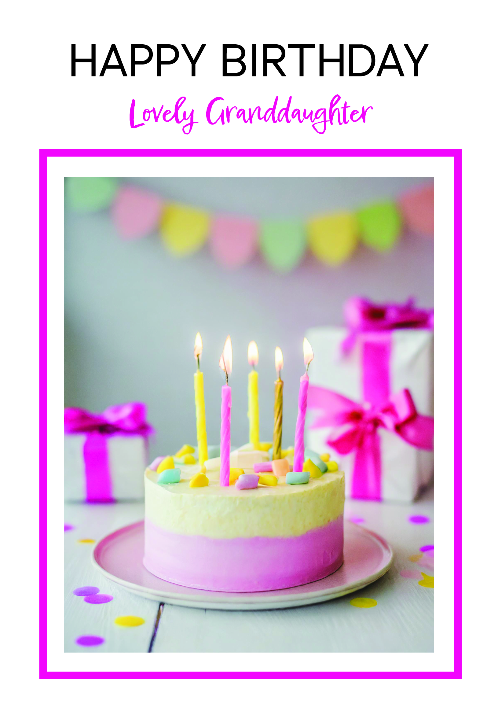 Grandaughter Birthday - Code 50