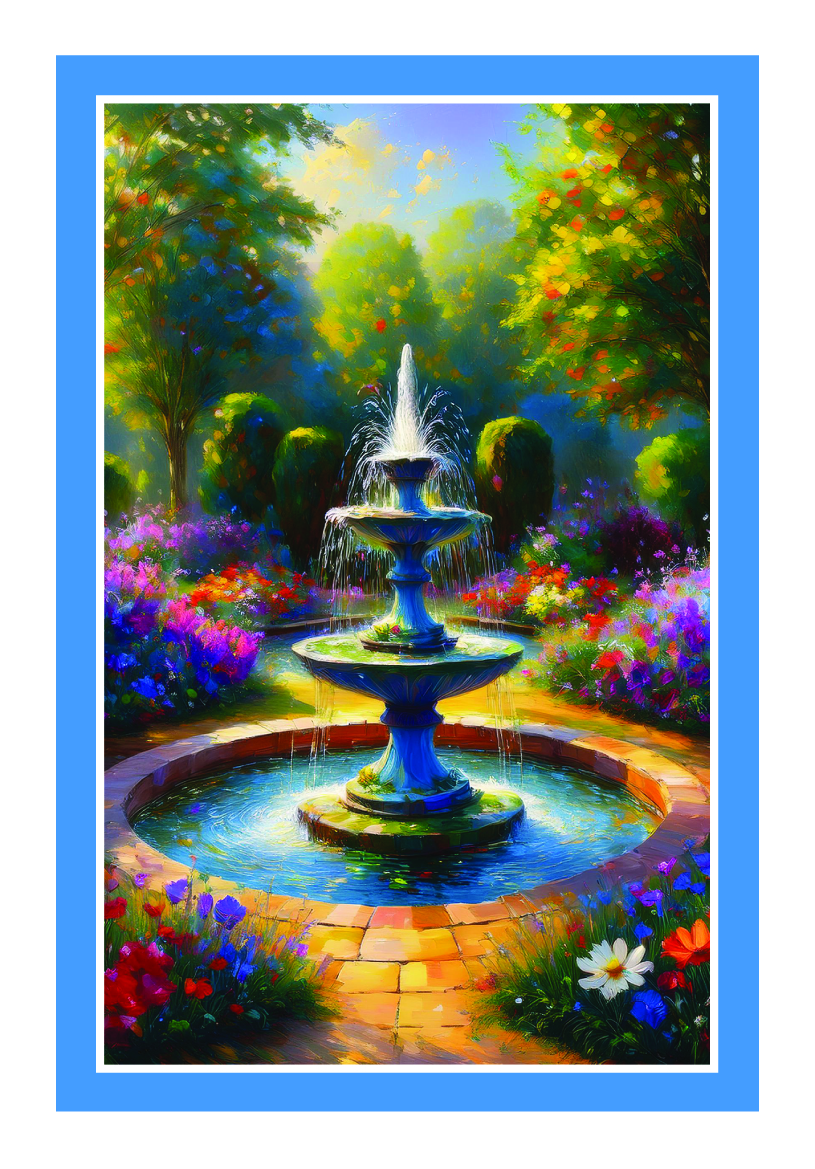 Garden Fountain Code 50
